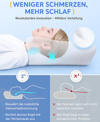 LumiPlush™ NackenKissen – Für entspannten Nacken & besseren Schlaf