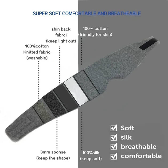 Lumiplush Komfort Schlafmaske