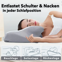 LumiPlush™ NackenKissen – Für entspannten Nacken & besseren Schlaf