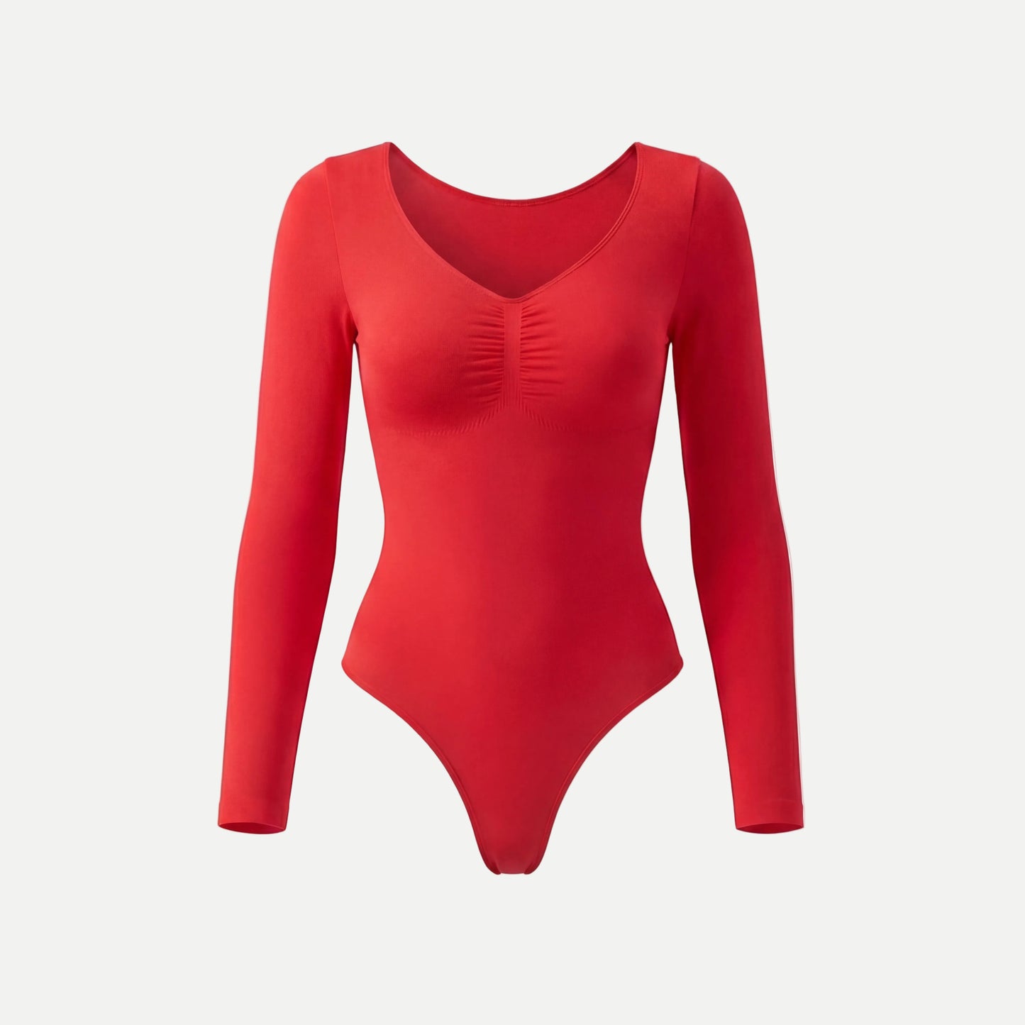 Figurformender Shapewear Bodysuit Longsleeve mit String